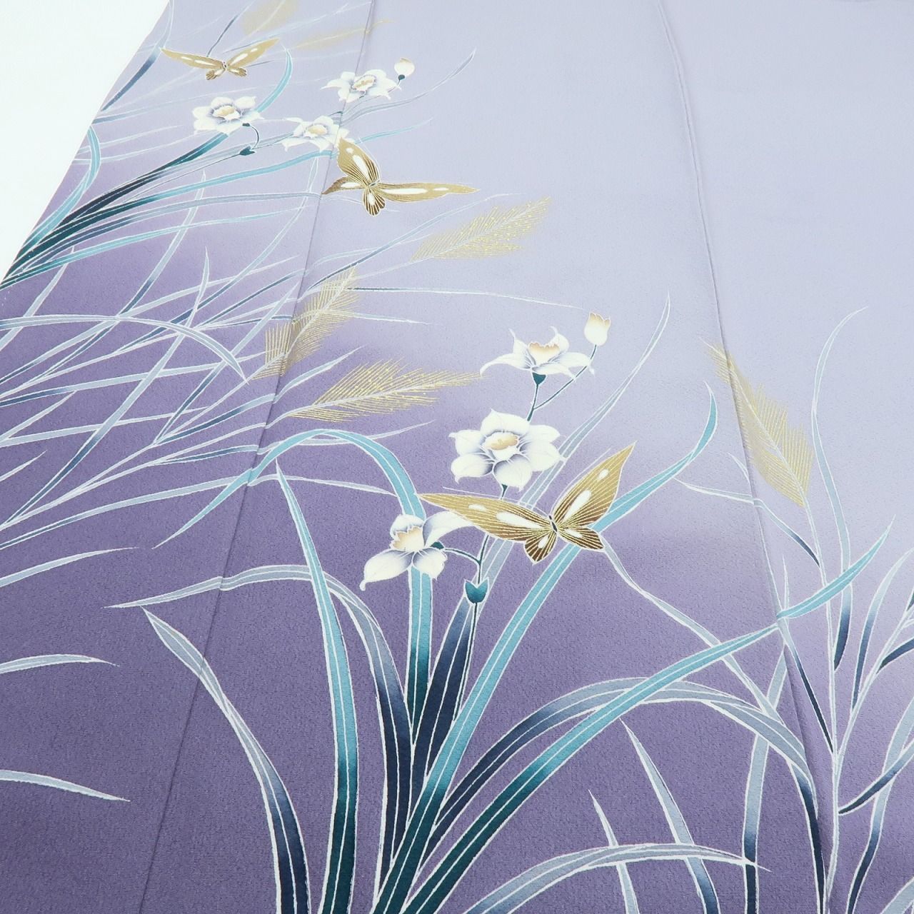 みーちゃん✾ｍ2006＊正絹 単衣 手縫い仕立て 訪問着 百華❀Y3966◇正絹 縫い一つ紋 手縫い仕立て 桜 訪問着 - メルカリ