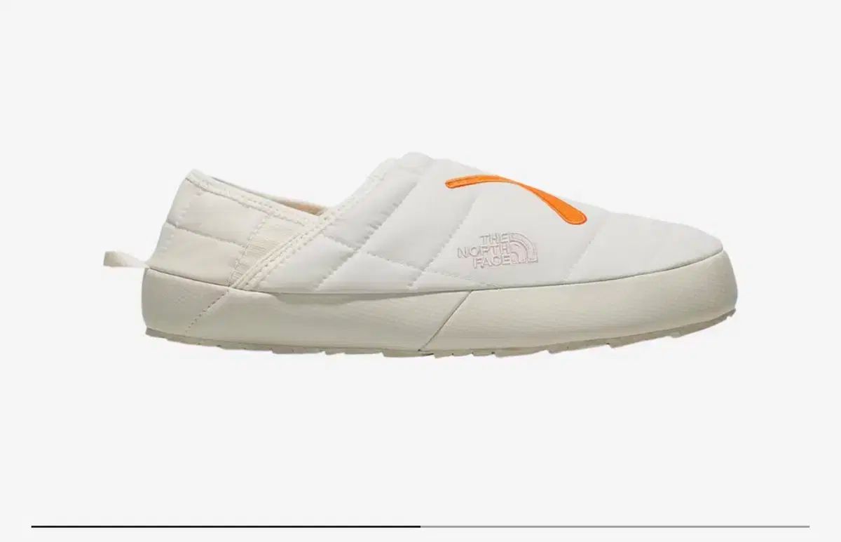 ザノースフェイス × カウズ サーモボール ミュール ムーンライト アイボリー オレンジ