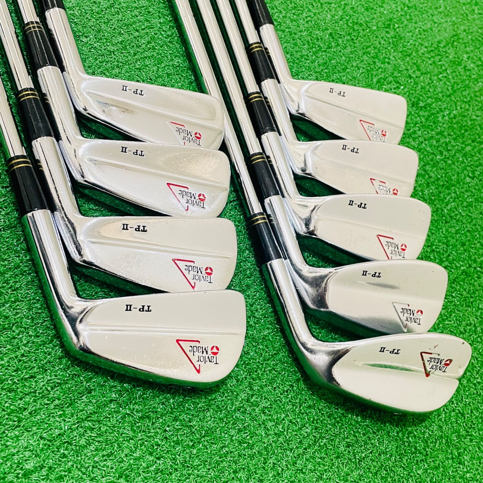 9290 TaylorMade TP-Ⅱ テーラーメイド メンズ 右利き アイアン9本セット Dynamic G ダイナミックゴールド S 300 3.4.5.6.7.8.9.P.S