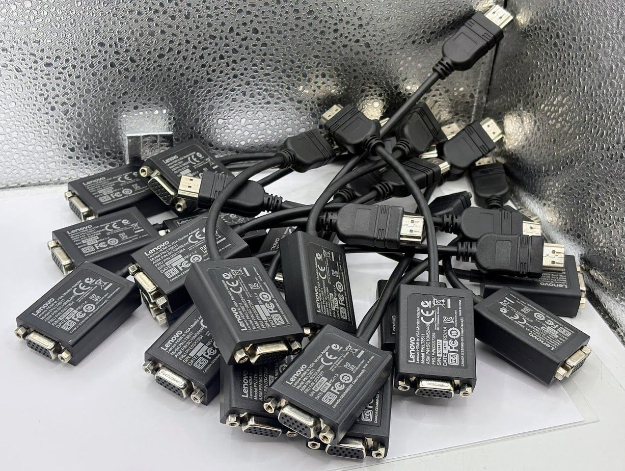 Lenovo HDMI to VGA モニターアダプター LT8511 18本セット
