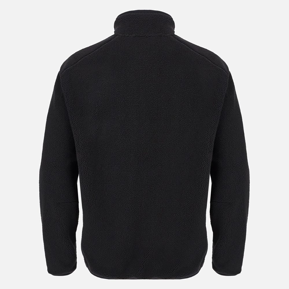 マクロン ラグビー グラスゴー ウォリアーズ 2025 2026 アスレジャー テディ フリース 黒 ブラック モデル 日本未発売