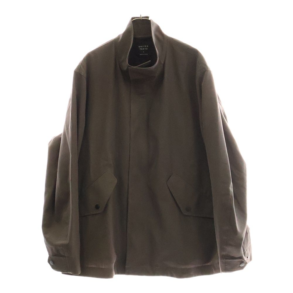 UNITED TOKYO ユナイテッド トウキョウ VISTO WOOL 2 WAY スタンドモッズブルゾン ジップアップジャケット グレー