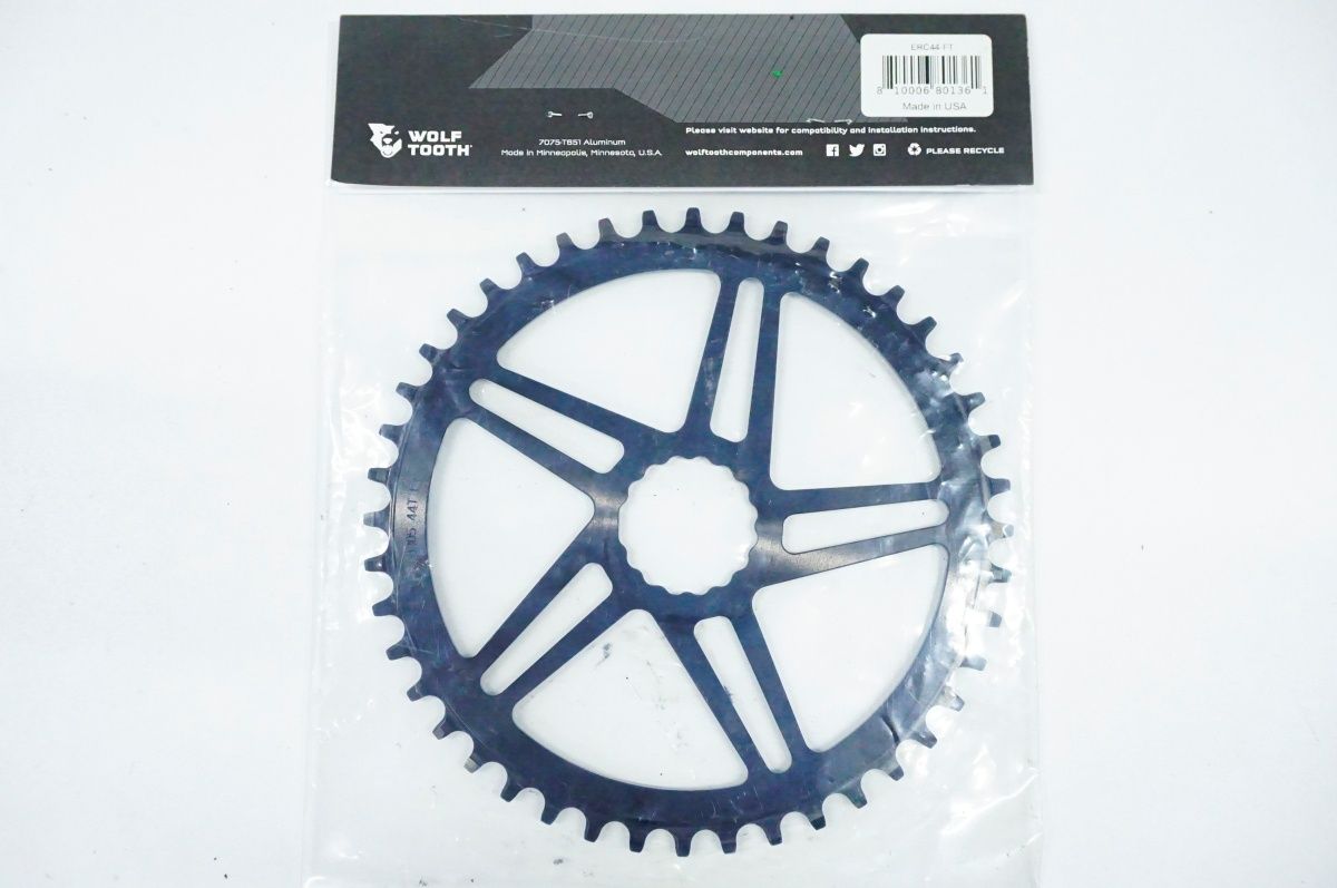 ウルフトゥース チェーンリング ERC44-FT イーストン、レースフェース互換 ウルフトゥース チェーンリング ERC44-FT イーストン、レースフェース