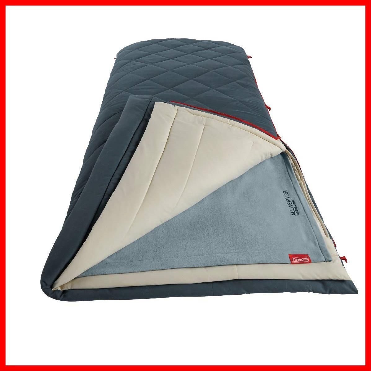 コールマン Coleman 寝袋 シュラフ マルチレイヤースリーピングバッグ オールシーズン 封筒型 使用下限温度-5度