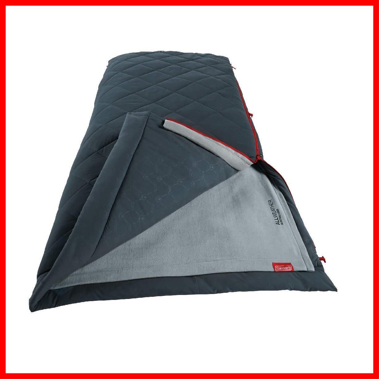 コールマン Coleman 寝袋 シュラフ マルチレイヤースリーピングバッグ オールシーズン 封筒型 使用下限温度-5度