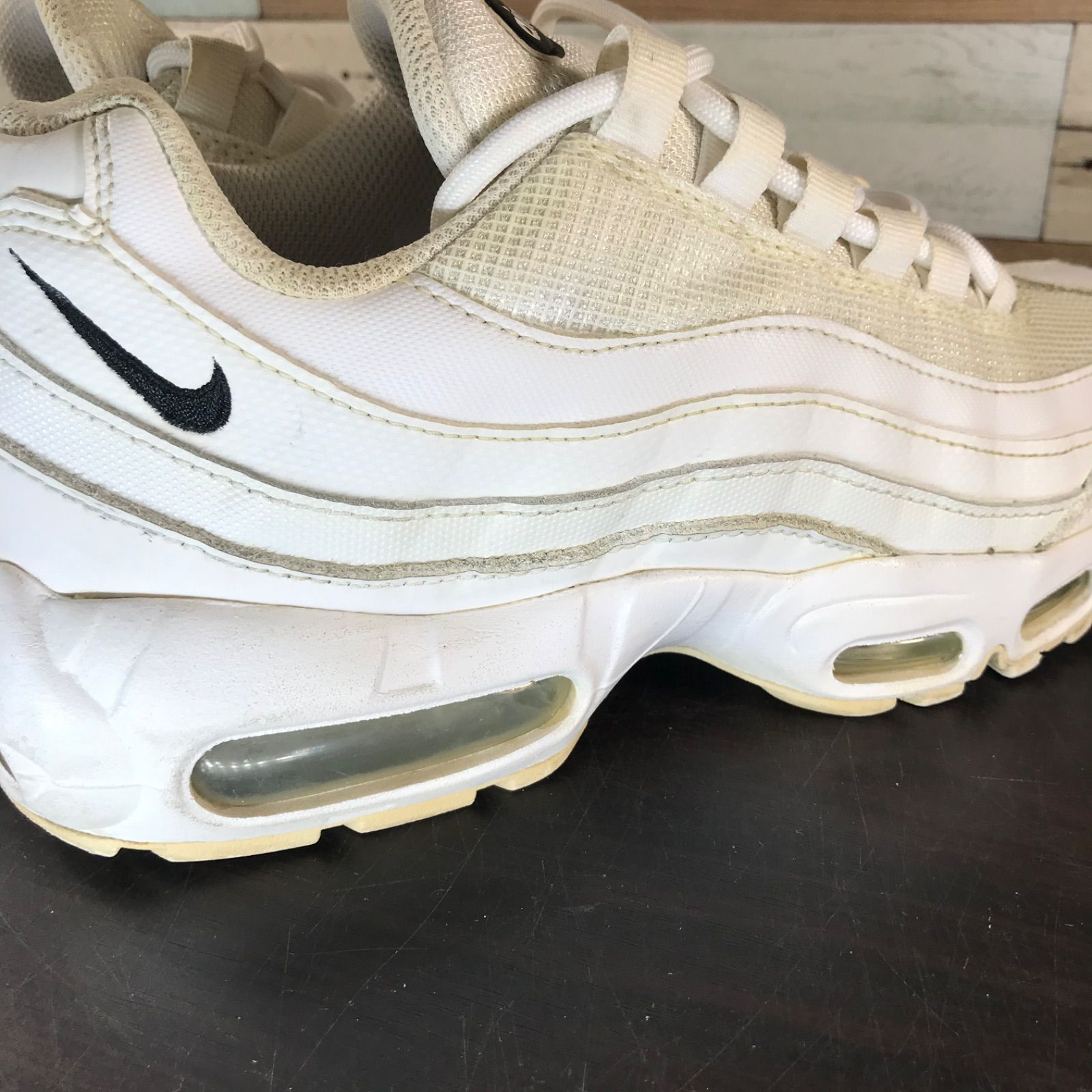 NIKE AIR MAX 95 ナイキ エア マックス 95 ホワイト ブラック 24cm 