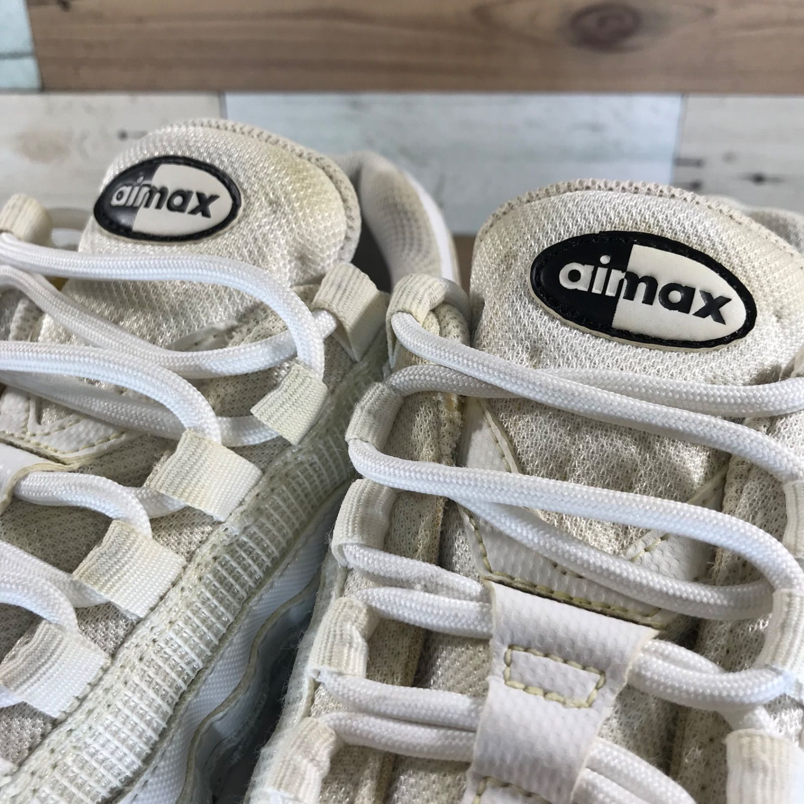 NIKE AIR MAX 95 ナイキ エア マックス 95 ホワイト ブラック 24cm