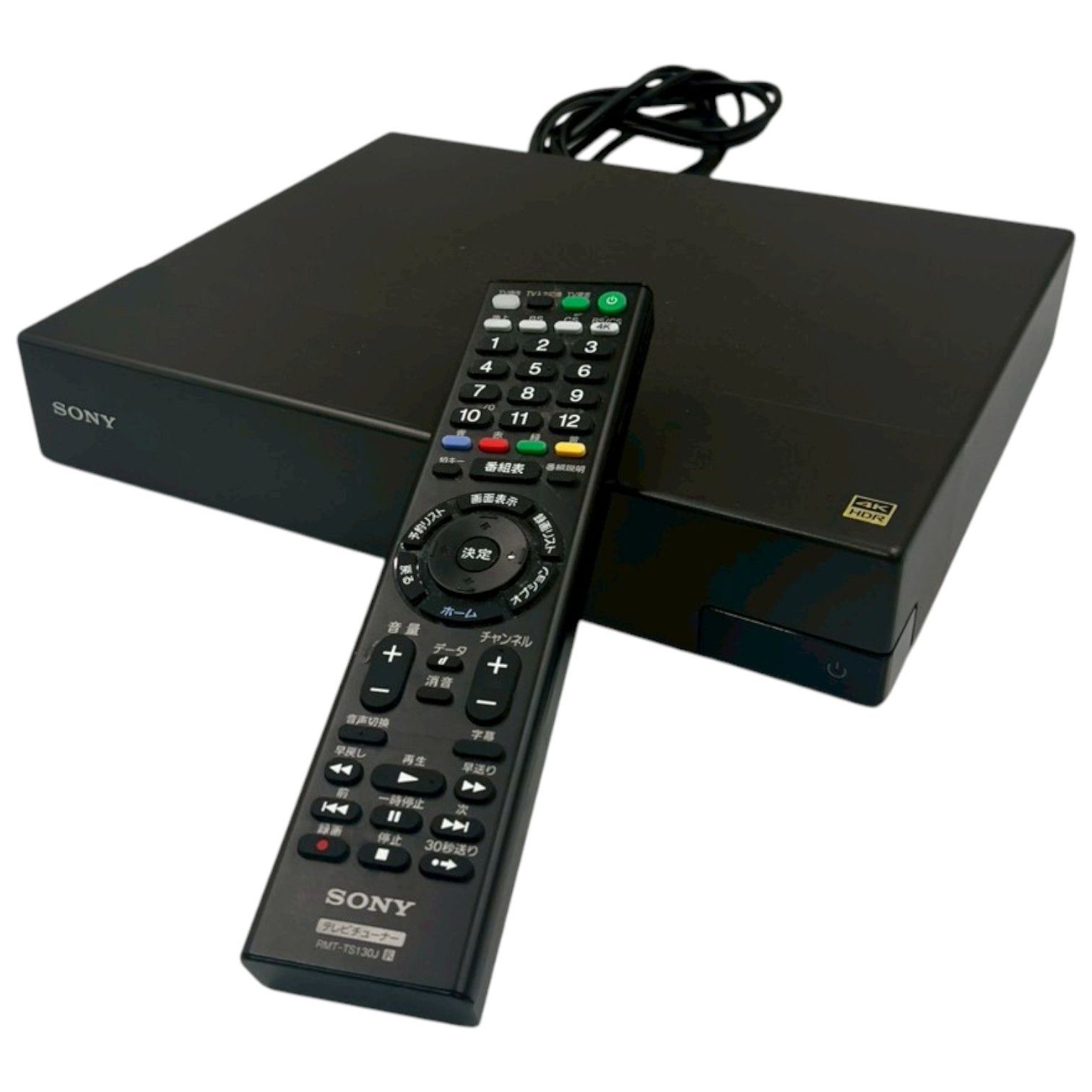 SONY DST-SHV1 4Kチューナー リモコン付属 2019年製 SONY 地上・BS