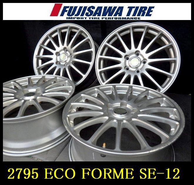2795 B ECO FORME SE 12 18 x 7 5 J 5穴 PCD 114 3 53 4本