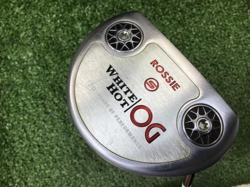 オデッセイ WHITE HOT OG ROSSIE S 33インチ パター PT スチール フレックスその他 メンズ 男性用 右利き 右用 Cランク ゴルフクラブ
