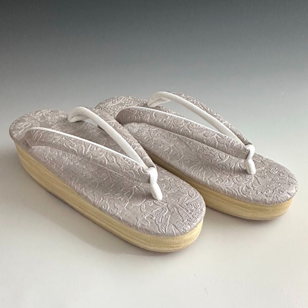 S M Lサイズ選択 シャバクロ カレンブロッソ カフェ草履 4