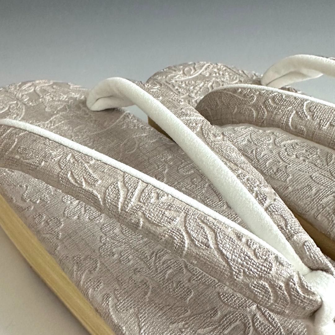 S M Lサイズ選択 シャバクロ カレンブロッソ カフェ草履 4