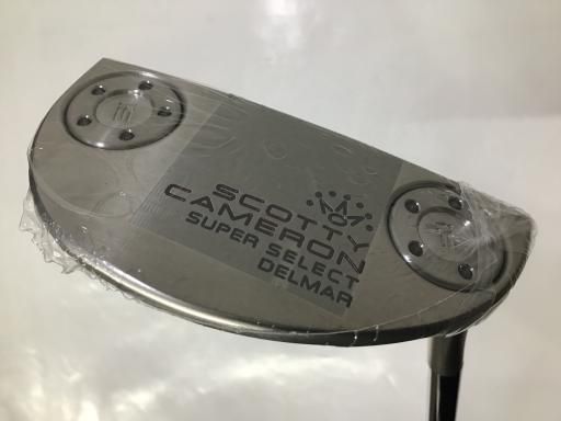 タイトリスト SCOTTY CAMERON SUPER SELECT DEL MAR 34インチ パター PT スチール フレックスその他 メンズ 男性用 右利き 右用 Nランク ゴルフクラブ