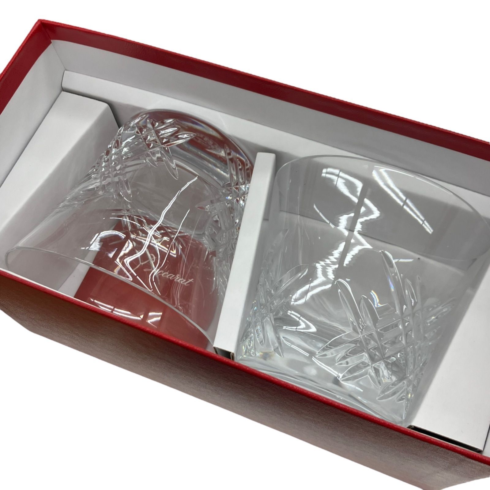 186005 現状品 Baccarat バカラ ペアグラス - メルカリ