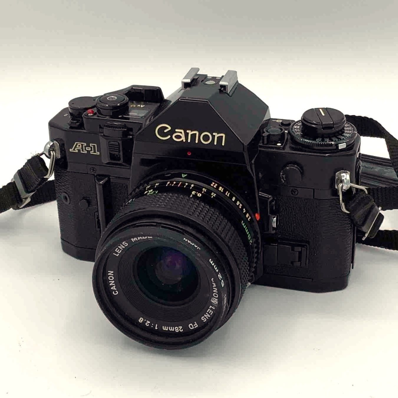 Canon A-1 フィルム一眼レフカメラ ブラック A-1 - キヤノンカメラミュージアム