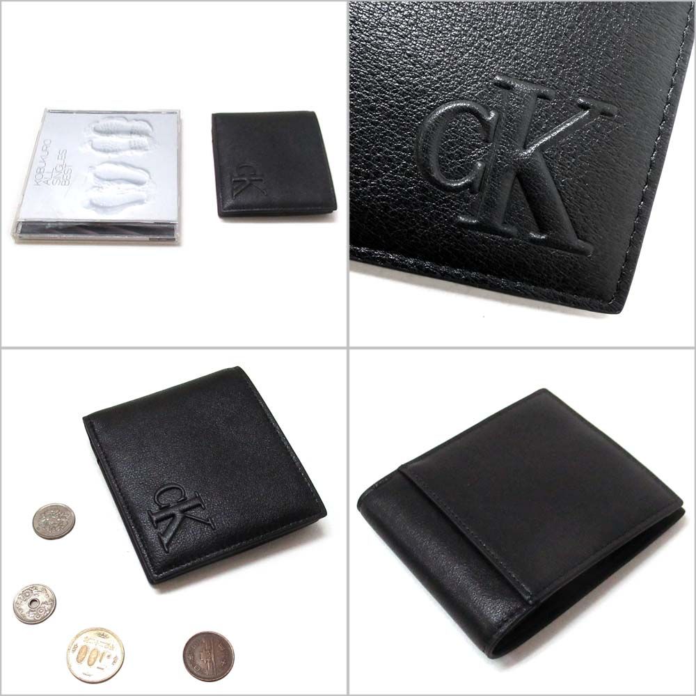 Calvin Klein カルバンクライン アウトレット サイフ 財布 IDホルダー メンズ ショートウォレット 名刺入れ ギフトボックス 二つ折り財布