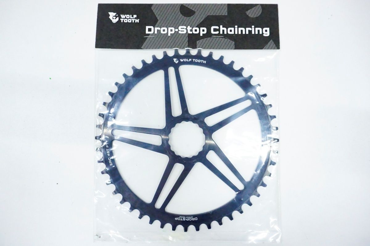WOLF TOOTH ウルフトゥース DROP STOP ERC 48 T チェーンリング バイチャ