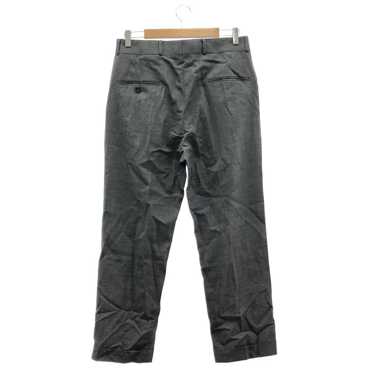 417 EDIFICE フォーワンセブンエディフィス 25030312250010 MOONLIGHT CLOTHING WIDE PANTS ワイドスラックス メンズ グレー 38