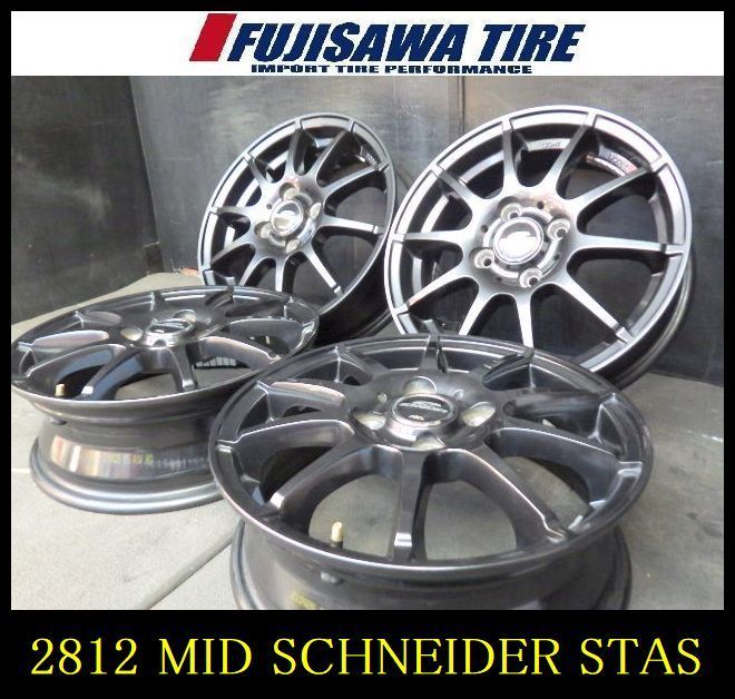 2812 B MID Stag 14 x 4 5 J 4穴 PCD 100 43 4本