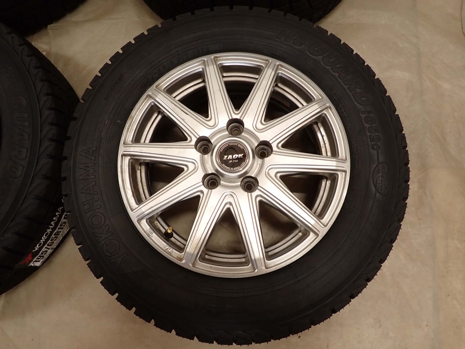  冬4本 製 会社宛 195 65 R 15 6 J 91 T ヨコハマ アイスガード IG 52 C アルミ ノア ヴォクシー セレナ アクセラ NO D 6621 15インチ タイヤ ホイールセット