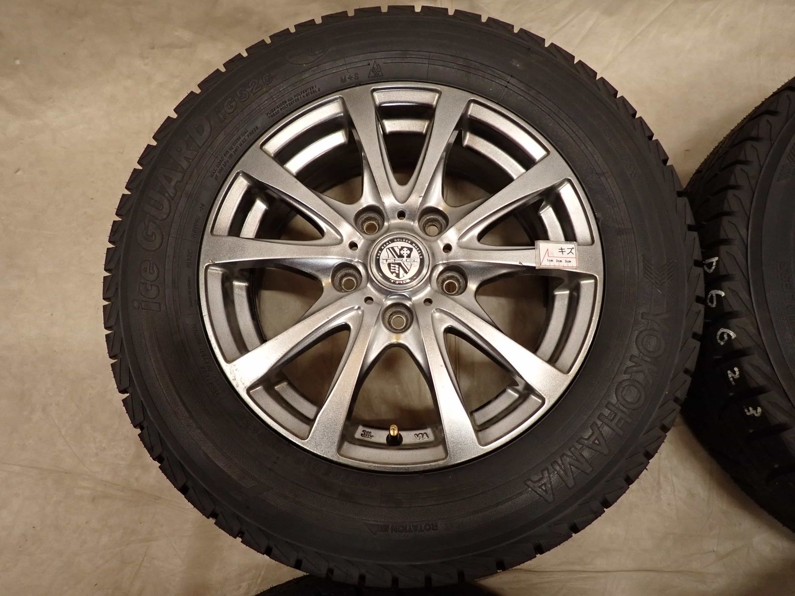  冬4本 製 会社宛 195 65 R 15 6 J 91 T ヨコハマ アイスガード IG 52 C アルミ ヴォクシー エスクァイア プレマシー NO D 6623 15インチ タイヤ ホイールセット