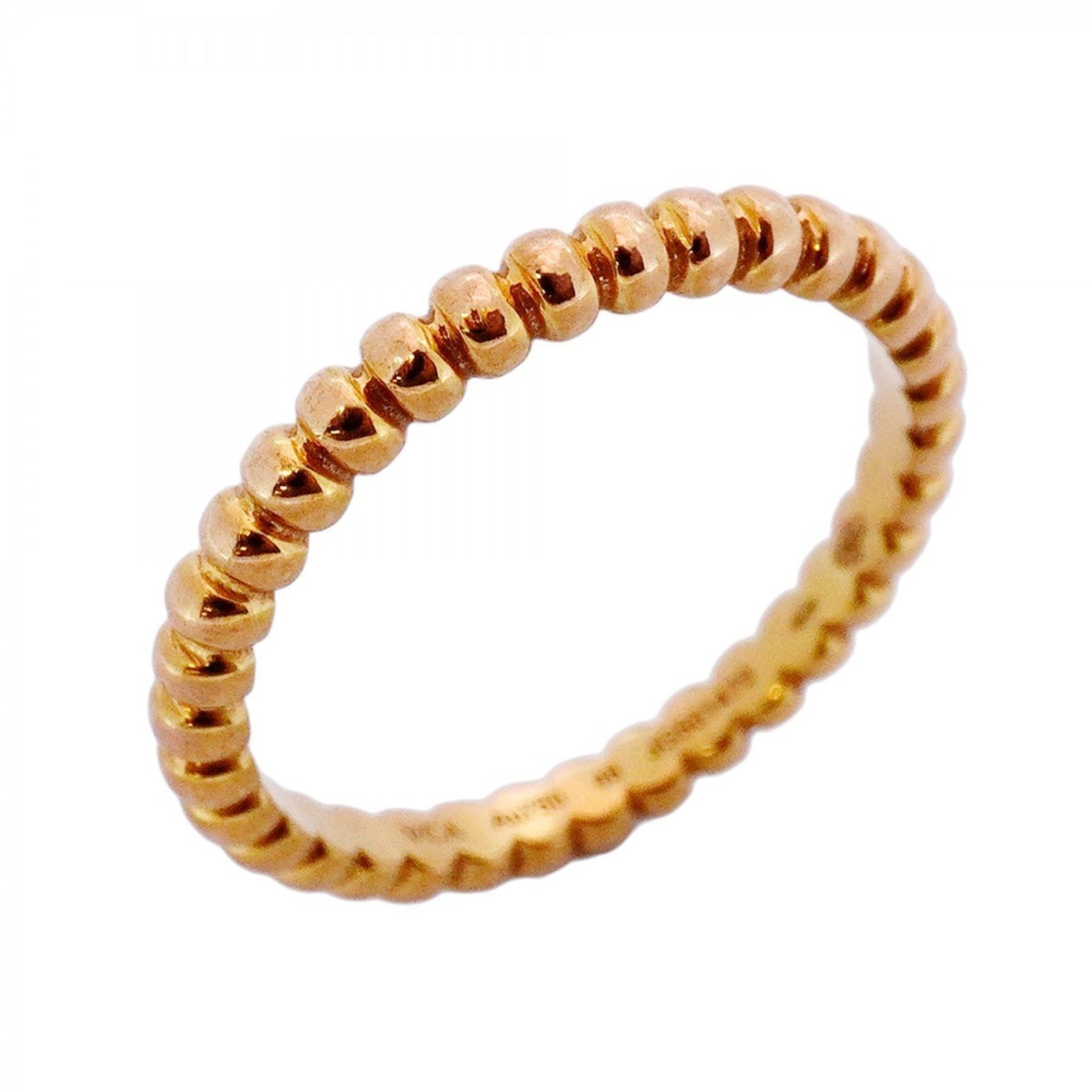 ヴァン クリーフ&アーペル Van Cleef - Arpels ヴァンクリーフ&アーペル リング ペルレ 18KPG ピンクゴールド #48レディース