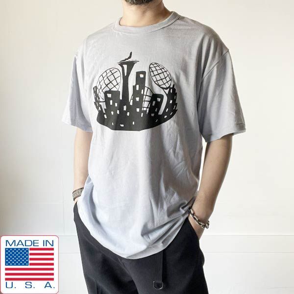 80s Champion 半袖Tシャツ XL グレー系 チャンピオン アメリカ製 ビンテージ D149-01-0017ZV