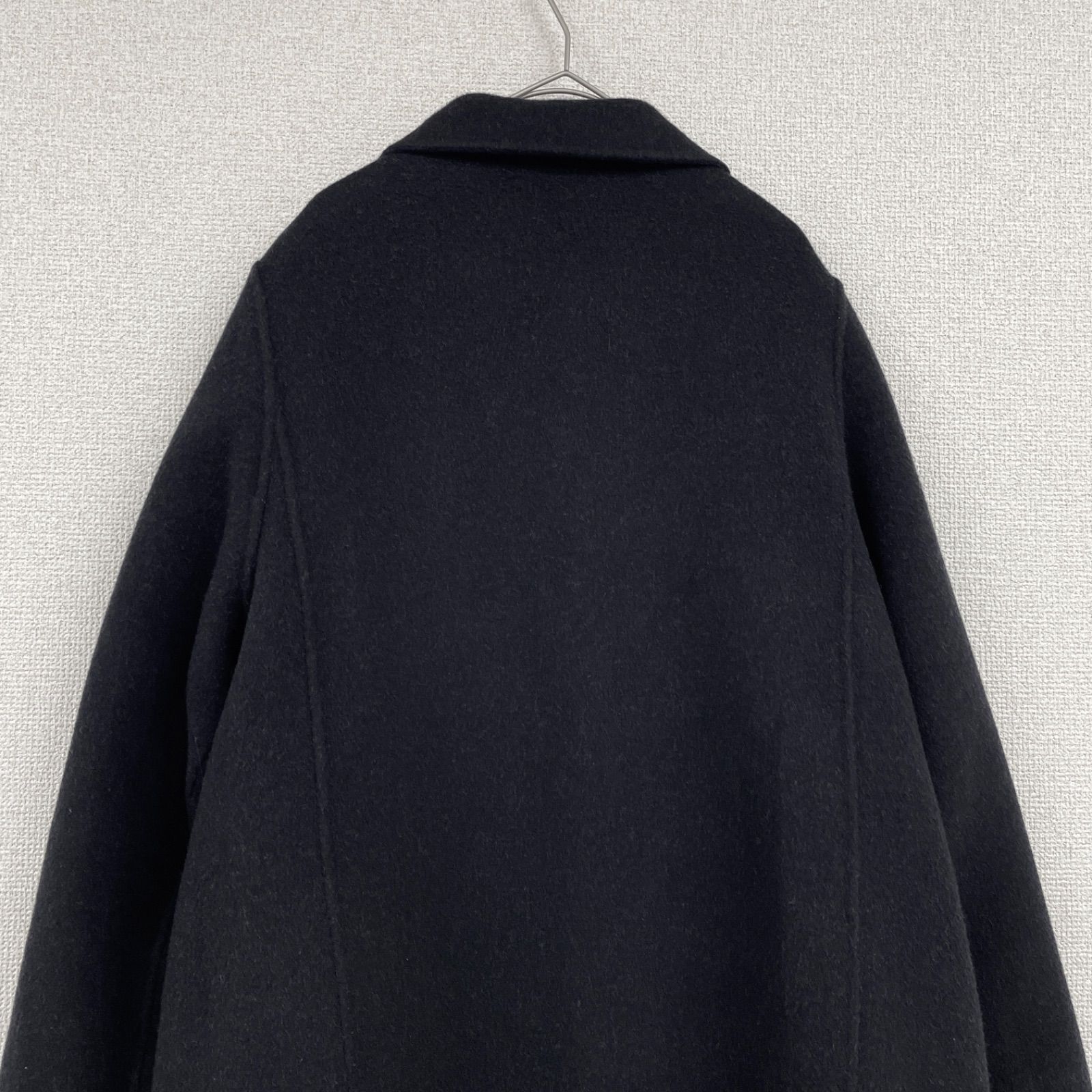 東京ソワール カシミヤ混ベーシックスタイルリバーシブルコート ネイビー/ブラック TOKYO SOIR 東京ソワール 2024 ロングコート リバーシブル ダブル