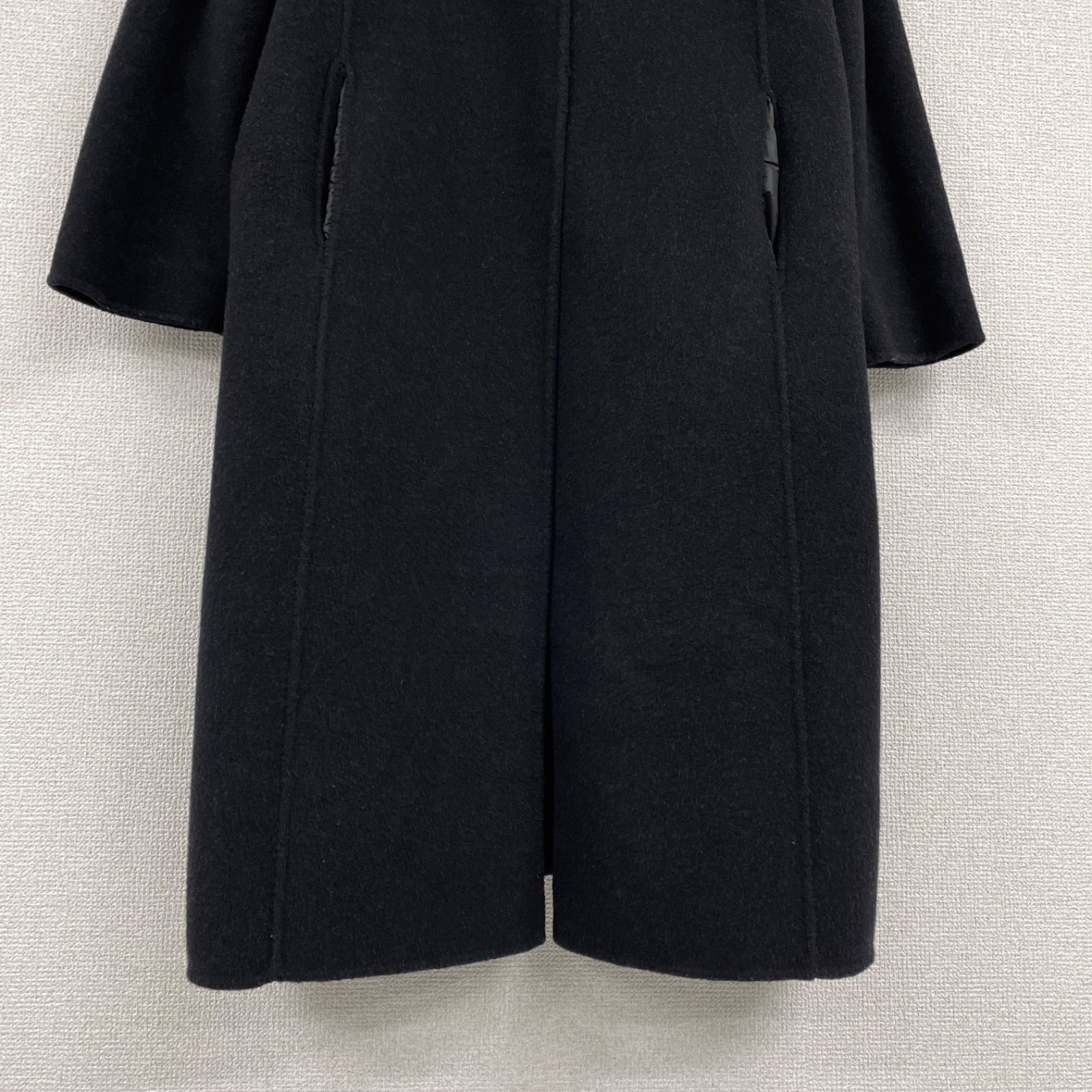 新品未使用タグ付き✨東京ソワール ロングコート ライナー 大きいサイズ XL 黒 TOKYO SOIR 東京ソワール 2024 ロングコート リバーシブル ダブル