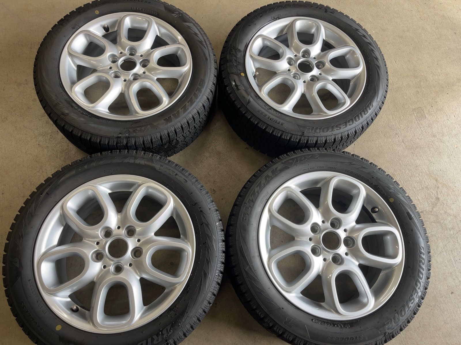 MINI F 55 56 BS VRX 2 バリ山 16インチ 4本セット