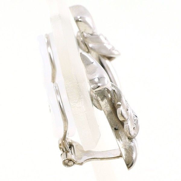 PT 900 K 14 WG イヤリング clip-on earrings ダイヤ 0.03 ×2 総重量約4.5 g