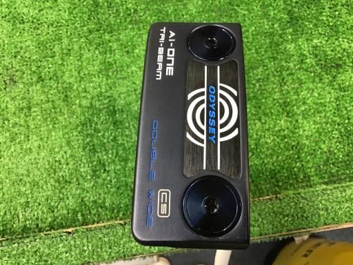 オデッセイ Ai-ONE TRI-BEAM DOUBLE WIDE CS 34インチ パター PT STROKE LAB 90 スチール フレックスその他 メンズ 男性用 右利き 右用 Bランク ゴルフクラブ