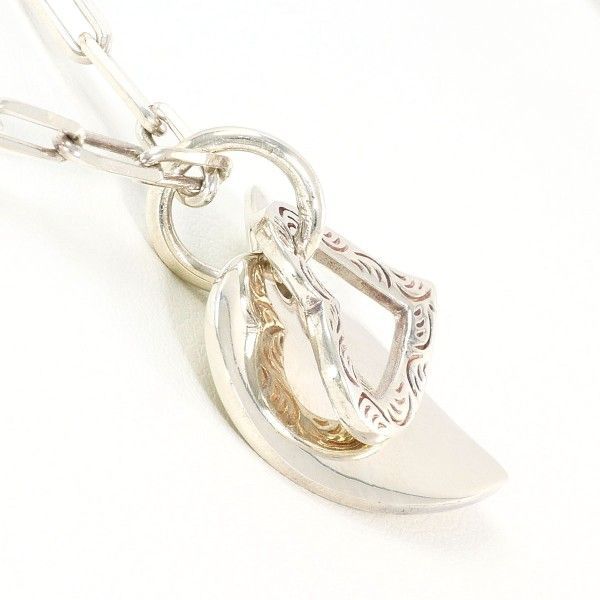 シルバー ネックレス necklace 総重量約15.1 g 約39 cm