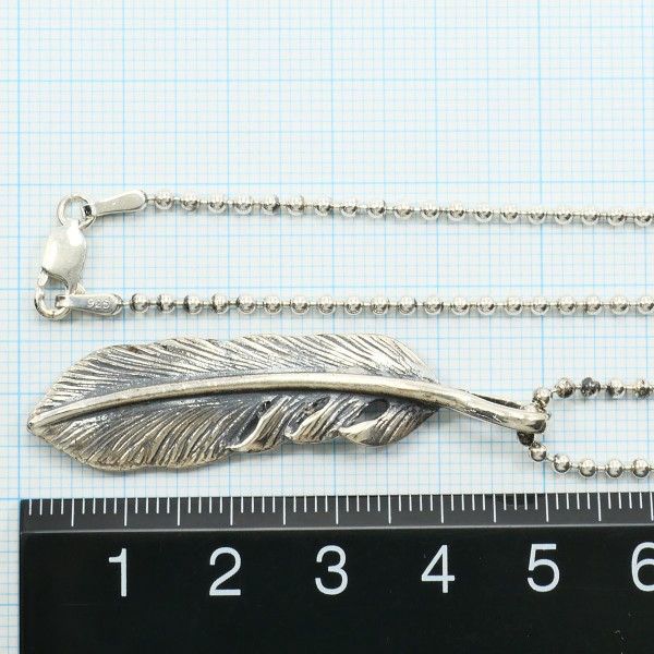  シルバー ネックレス necklace 総重量約10.4 g 約45 cm その他 アクセサリー