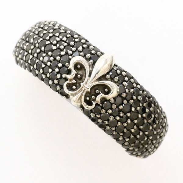 シルバー リング ring 指輪 19号 オニキス 総重量約5.1g