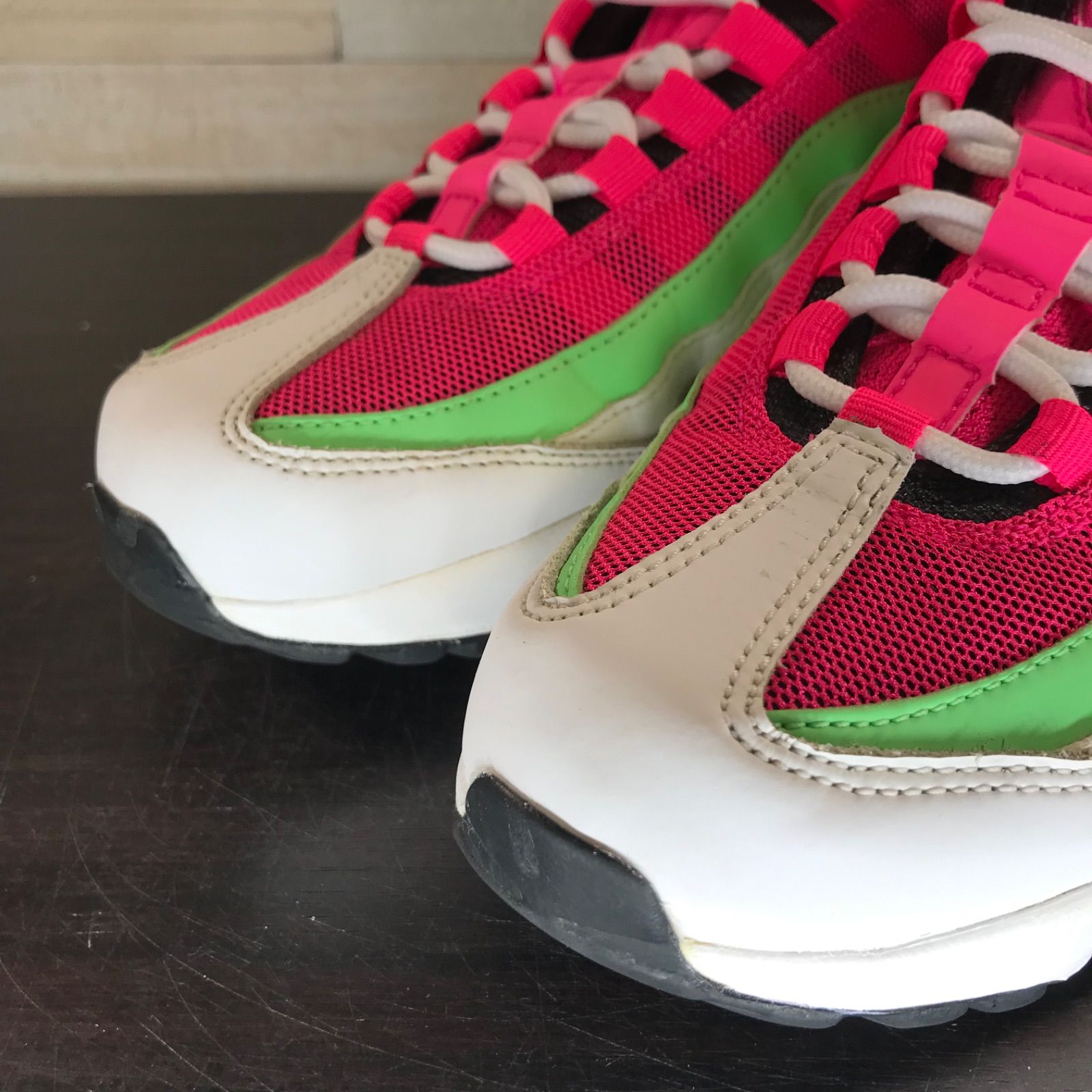 NIKE AIR MAX 95 ナイキ エア マックス95 ホワイト ピンク グリーン