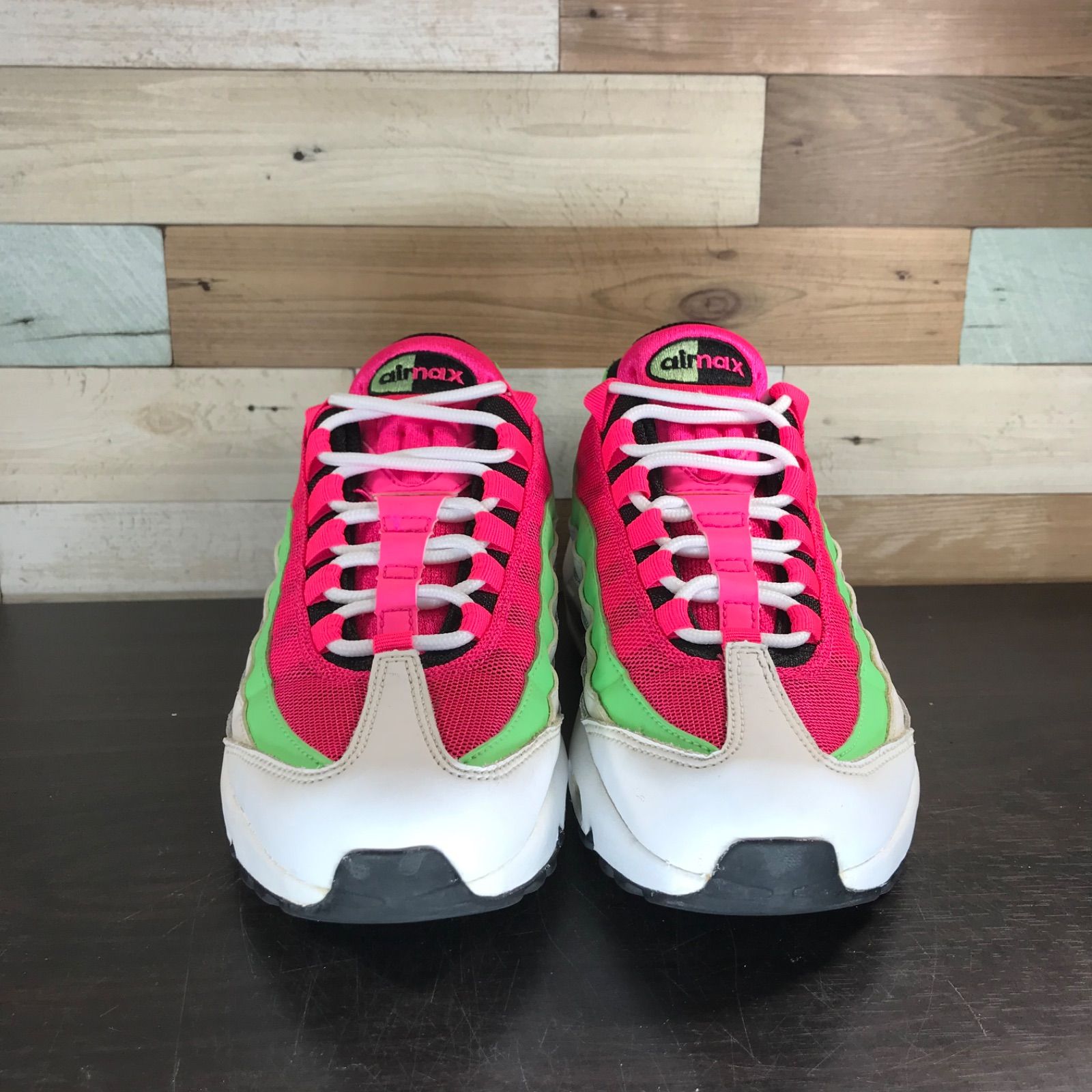NIKE AIR MAX 95 ナイキ エア マックス95 ホワイト ピンク グリーン 