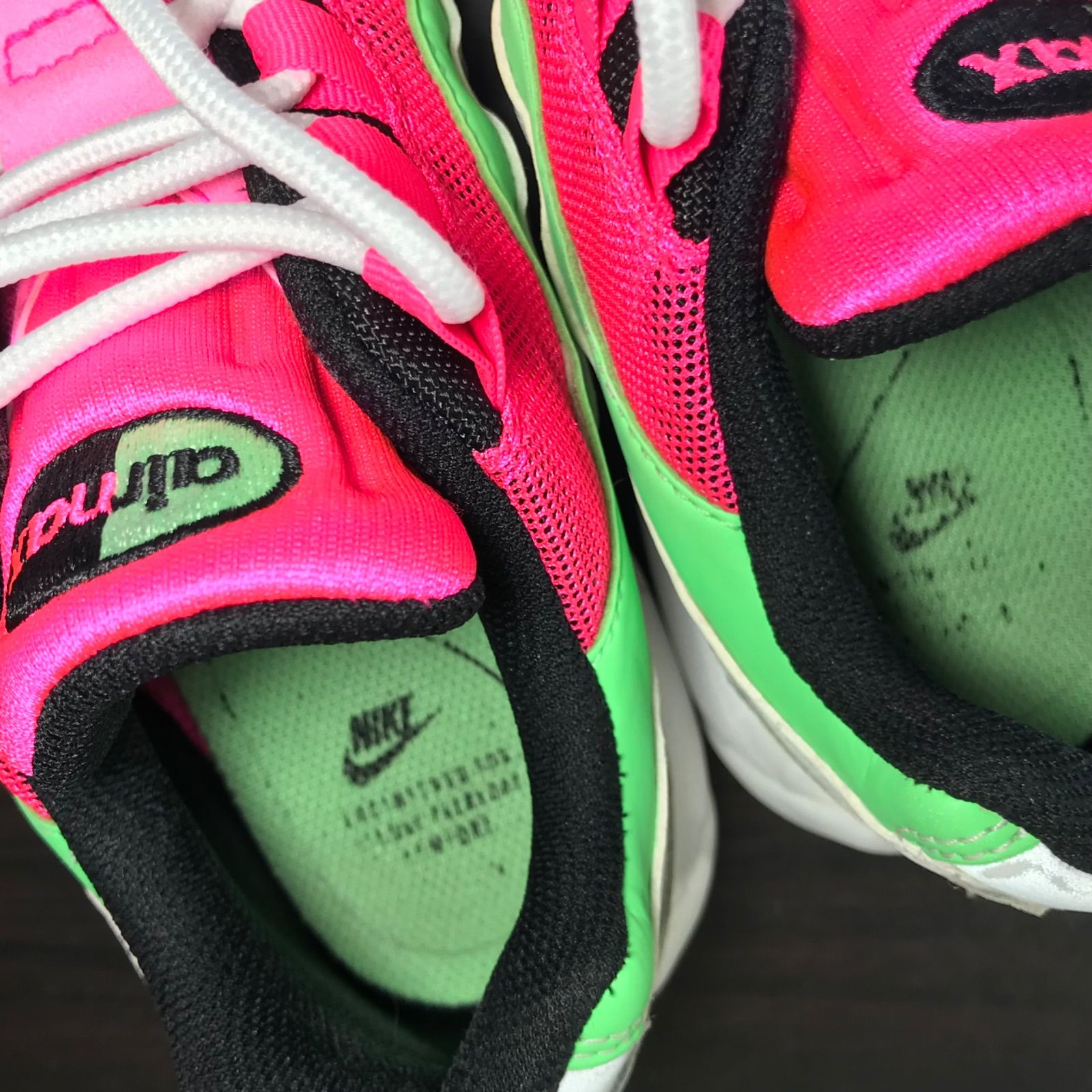 NIKE AIR MAX 95 ナイキ エア マックス95 ホワイト ピンク グリーン 