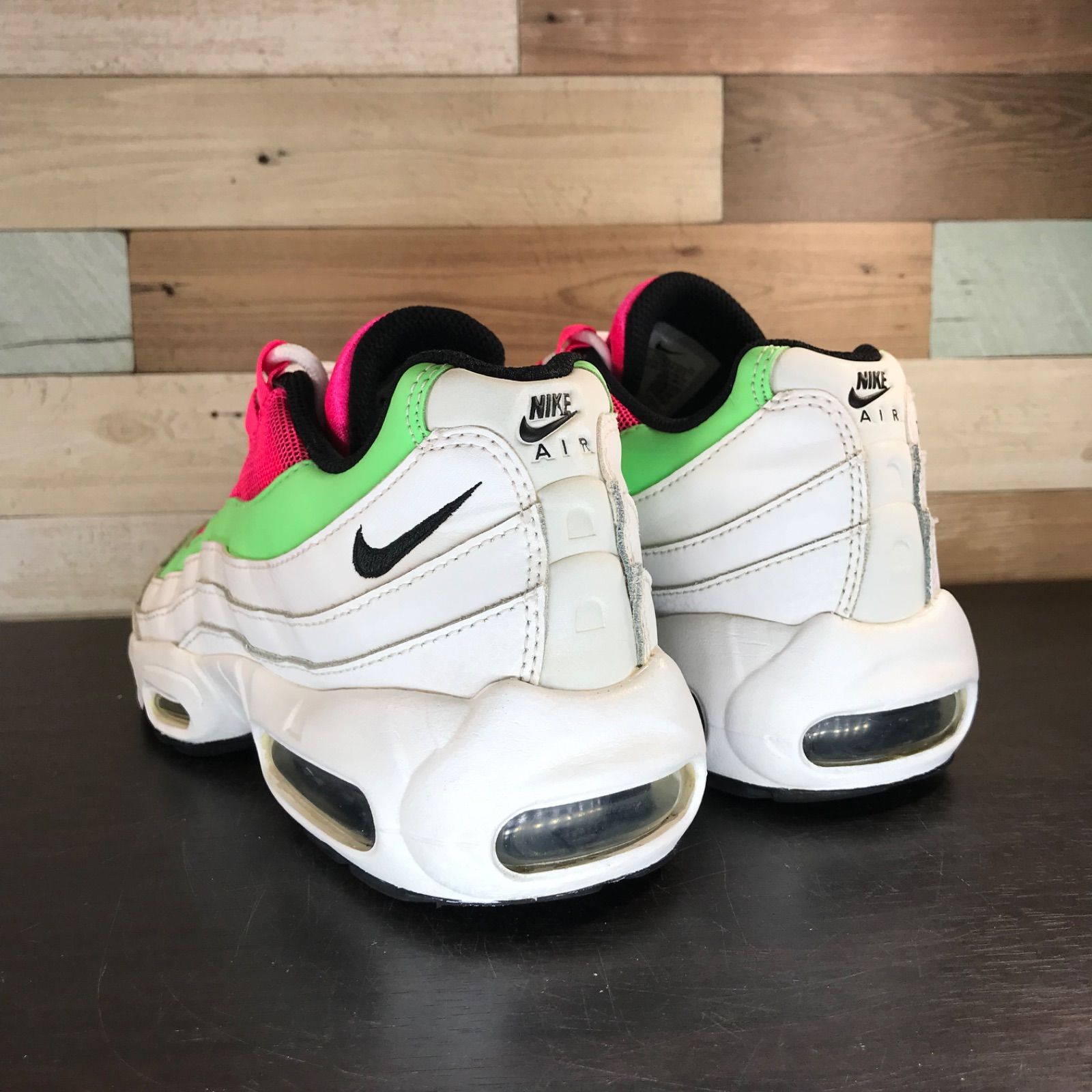 NIKE AIR MAX 95 ナイキ エア マックス95 ホワイト ピンク グリーン 