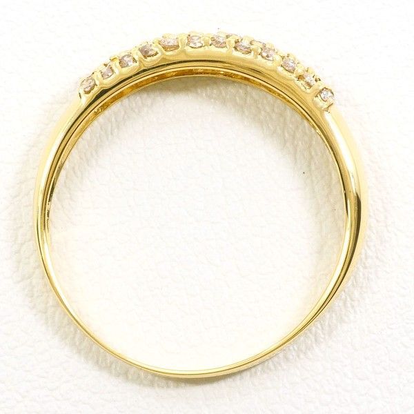 K 18 YG リング ring 指輪 14.5号 ダイヤ 0.3 総重量約1.8 g
