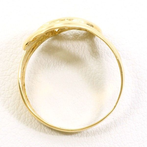 K 18 YG リング ring 指輪 11.5号 ダイヤ 0.02 総重量約2.0 g