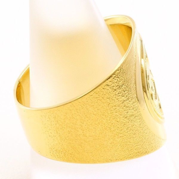 K 18 YG リング ring 指輪 24号 総重量約18.7 g