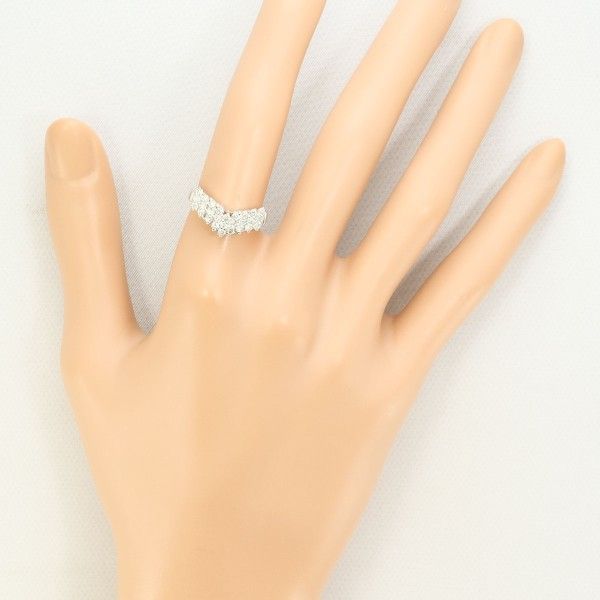 PT900 リング ring 指輪 11号 ダイヤ 0.50 総重量約3.0g PT900