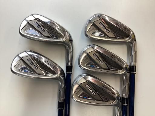 テーラーメイド SIM2 MAX 5S アイアンセット IR TENSEI BLUE TM60 SIM2 IR フレックスS メンズ 男性用 右利き 右用 Dランク ゴルフクラブ