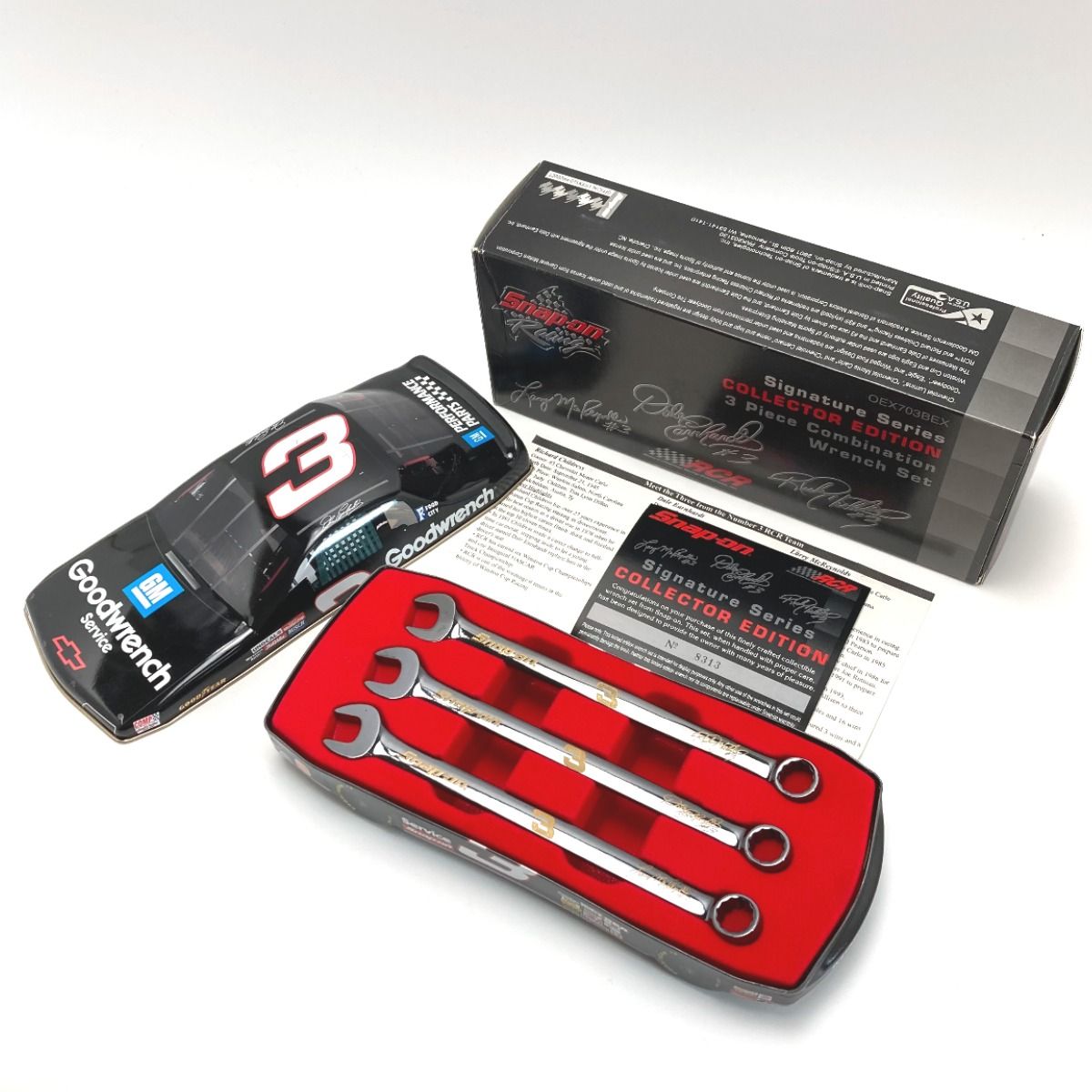 Snap-on スナップオン RCR コレクターエディション コンビネーションレンチ 3本セット OEX703BEX