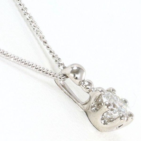 PT 900 850 ネックレス necklace ダイヤ 0.188 総重量約1.5 g 約41 cm