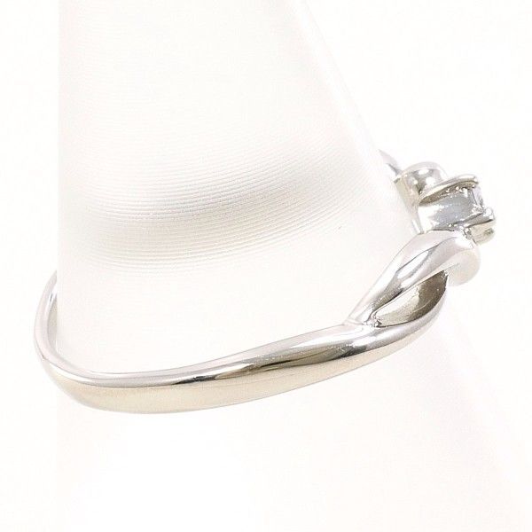 PT 900 リング ring 指輪 1号 ダイヤ 0.02 総重量約1.5 g