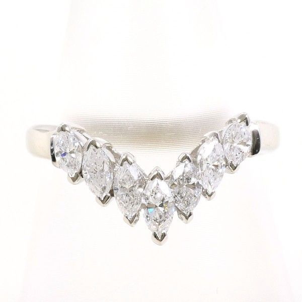 PT900 リング ring 指輪 13号 ダイヤ 0.57 総重量約4.1g