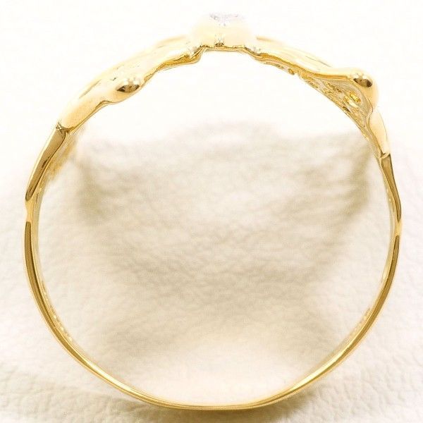 PT 900 K 18 YG リング ring 指輪 12号 ダイヤ 総重量約3.3 g