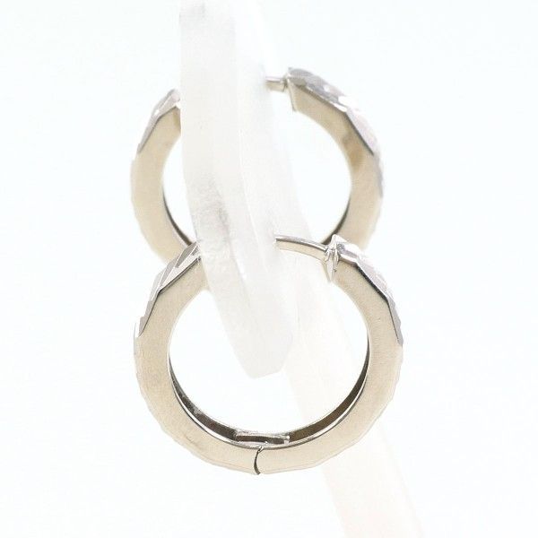 K 18 WG ピアス pierced earrings 総重量約1.9 g